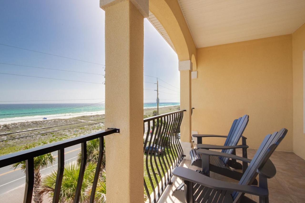 2 Gulf View Balconies! 3 Story Townhome With 4 Bedrooms, 4 Bathrooms! Sleeps12 Panama City Beach Esterno foto