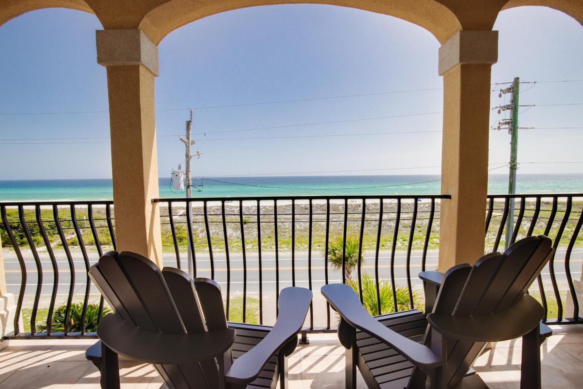 2 Gulf View Balconies! 3 Story Townhome With 4 Bedrooms, 4 Bathrooms! Sleeps12 Panama City Beach Esterno foto